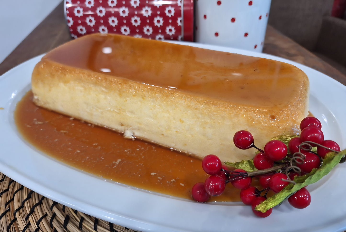 FLAN DE HUEVO CASERO